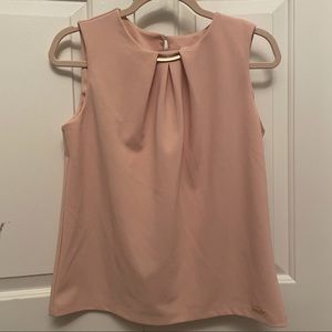 CALVIN KLEIN - Pink and Gold Top size Small